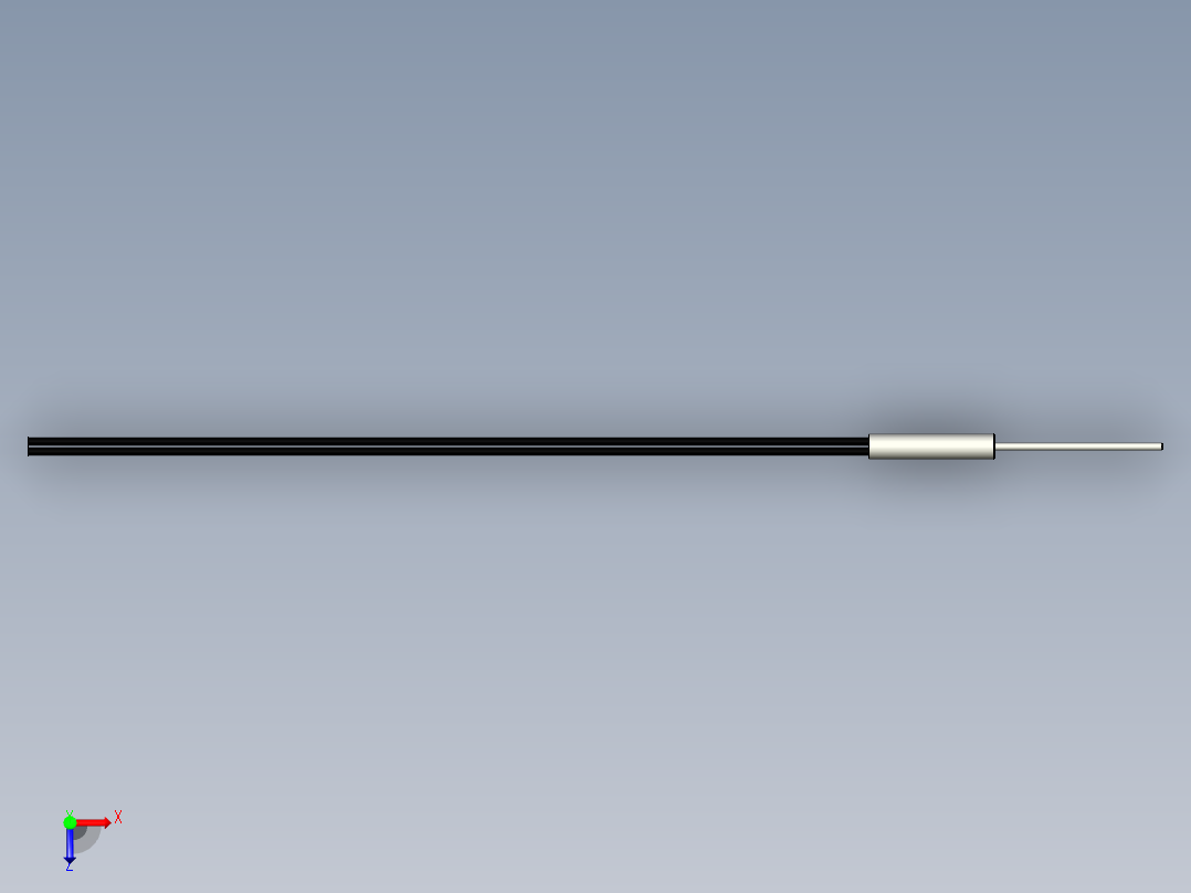 光纤元件漫反射型FR-D311Q-S俯视图