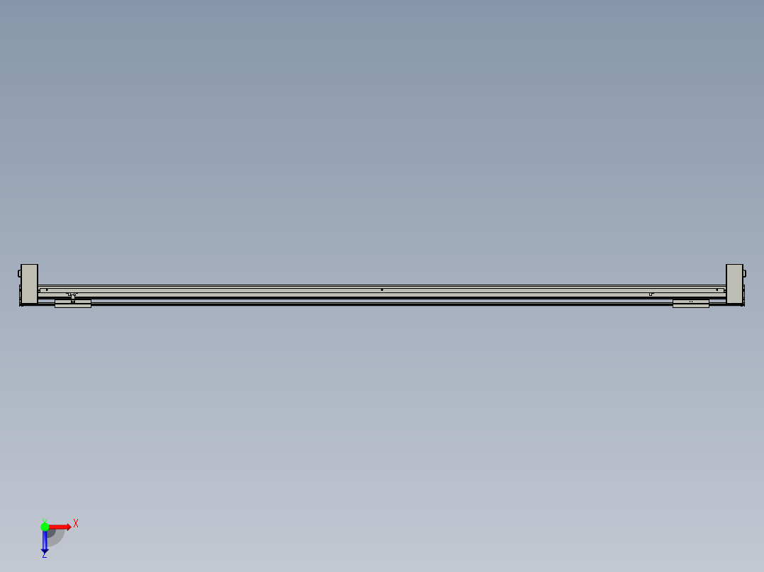 威洛博双电机滑台-VBF14S2-L50-S2200-BD-P40-C6俯视图