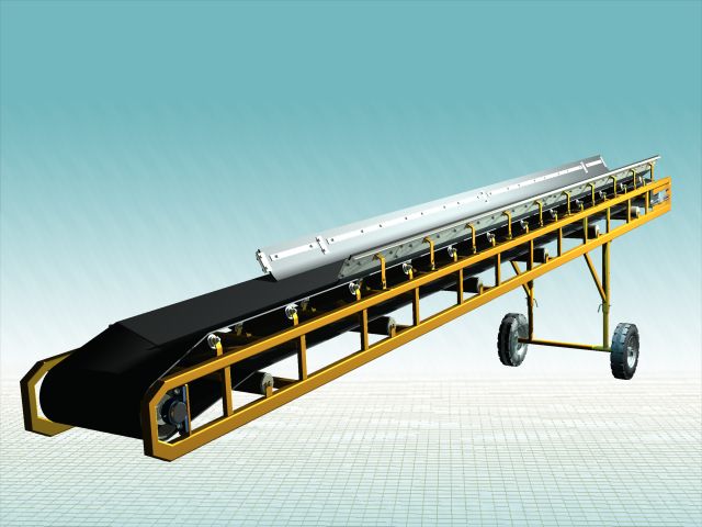 倾斜皮带运输机