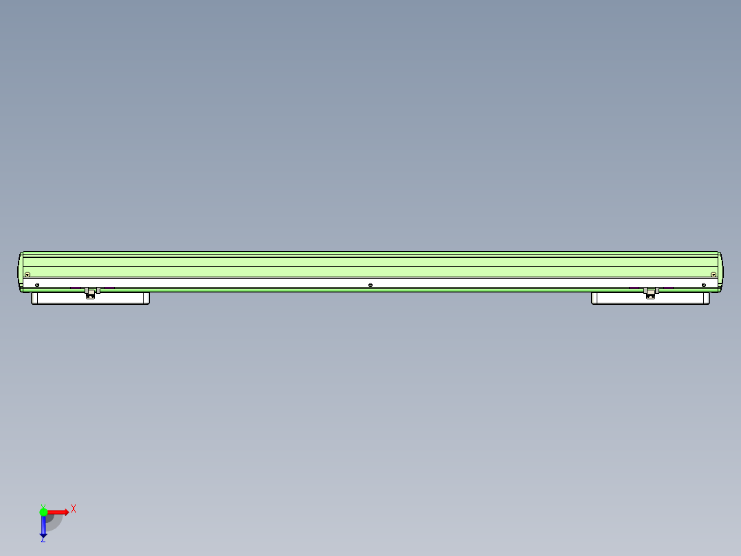威洛博LC系列3d模型模组2LC17E2Y-S750俯视图
