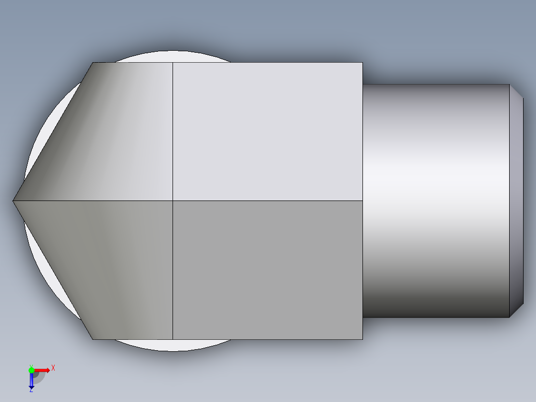 卡套式工业通用硬管接头EO_Adjustable_Locknut_elbow_WEE10LMOMDCF俯视图