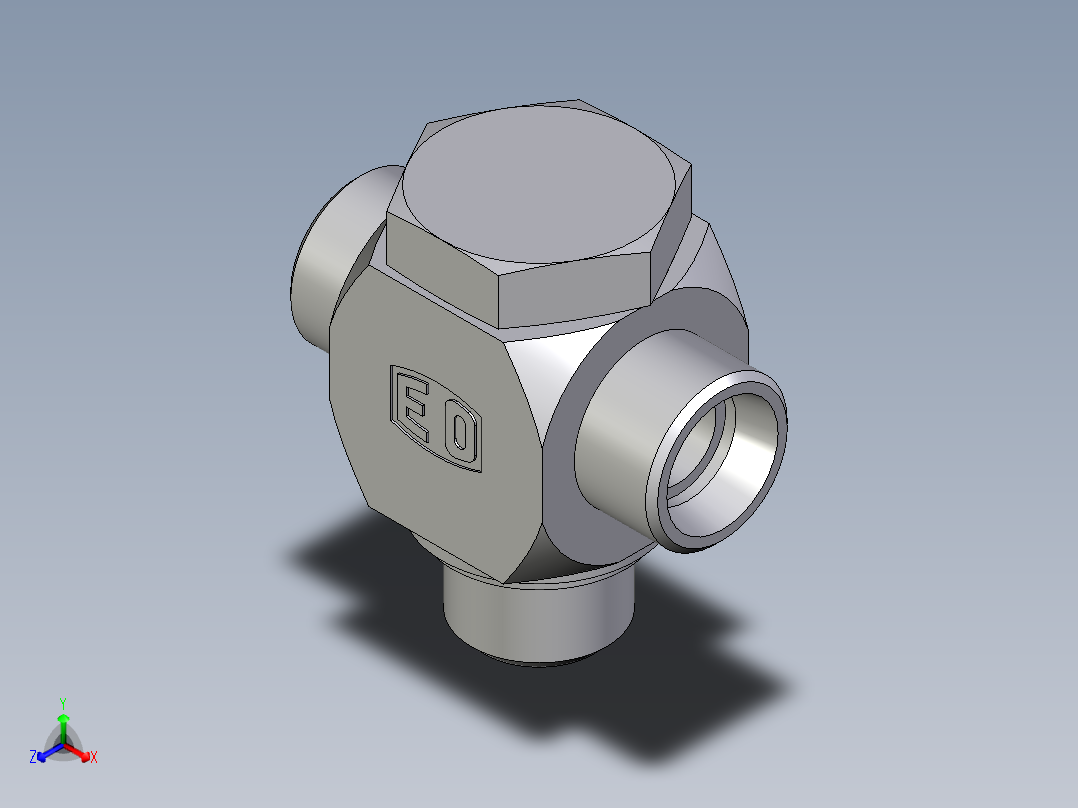 卡套式工业通用硬管接头EO_High_pressure_banjo_tee_TH15LRKDSOMDCF