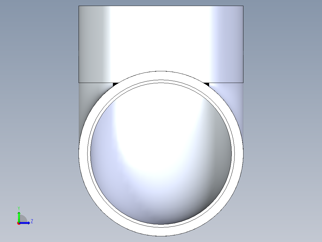 CPVC管件05-Sch80_90Elbow_SxS_9806-100 _10in左视图