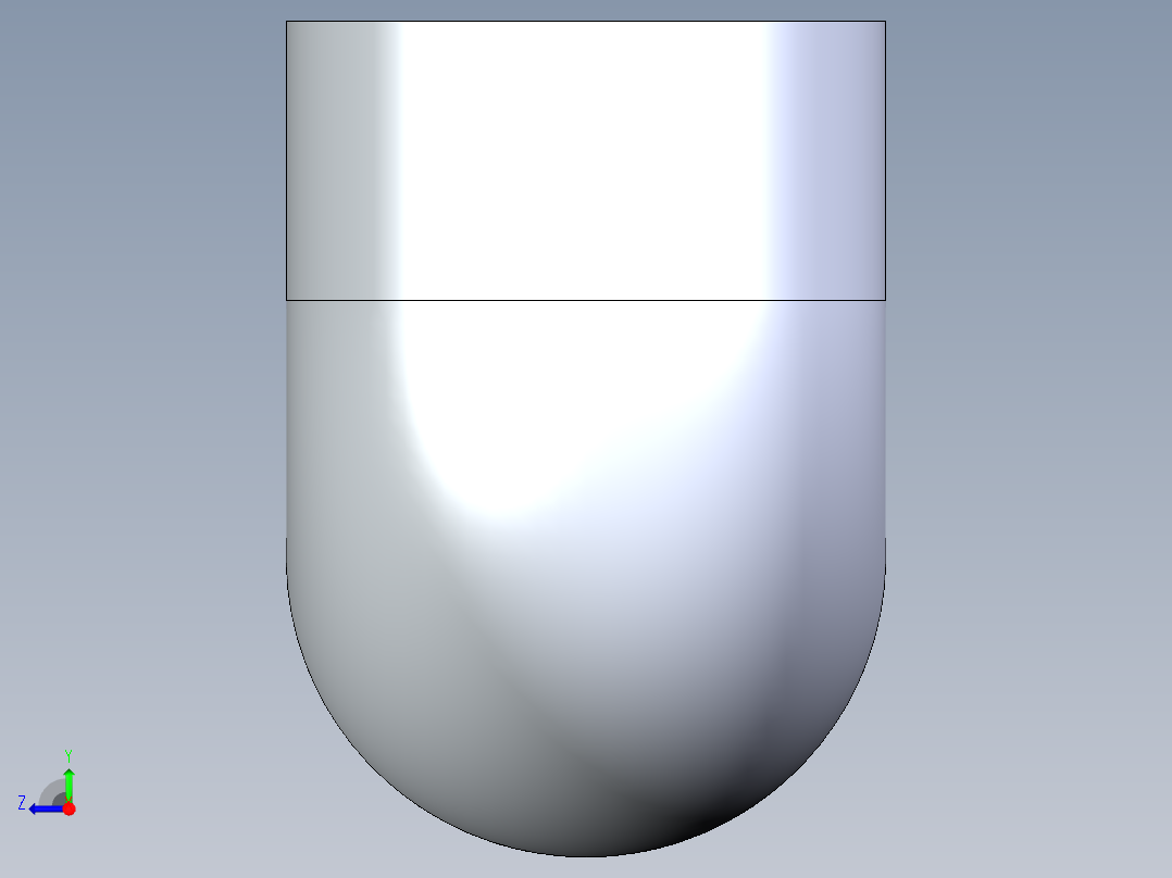 CPVC管件05-Sch80_90Elbow_SxS_9806-100 _10in右视图