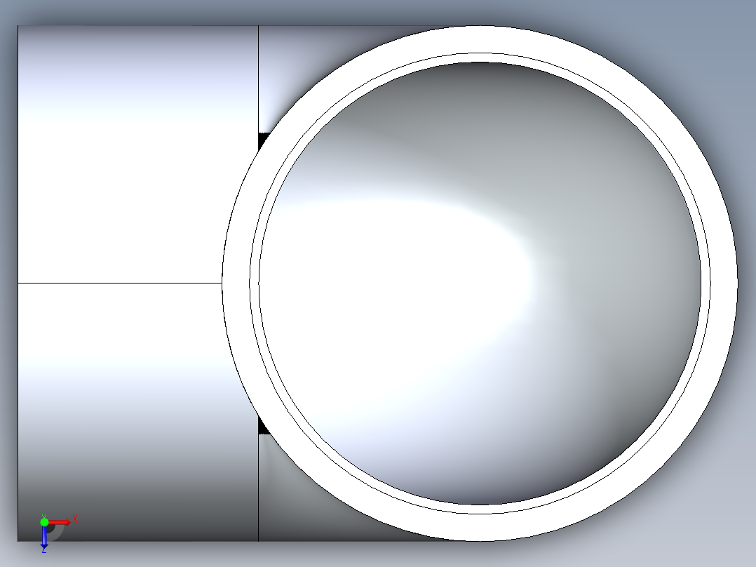 CPVC管件05-Sch80_90Elbow_SxS_9806-100 _10in俯视图