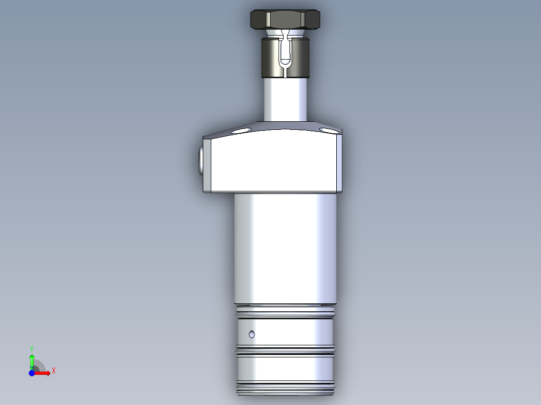 KOSMEKLHA0360-GRM_R01多系列多零件图纸模型前视图