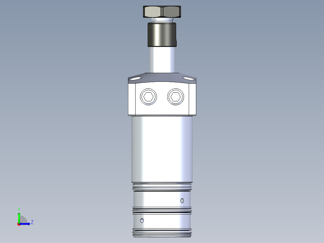 KOSMEKLHA0360-GRM_R01多系列多零件图纸模型左视图