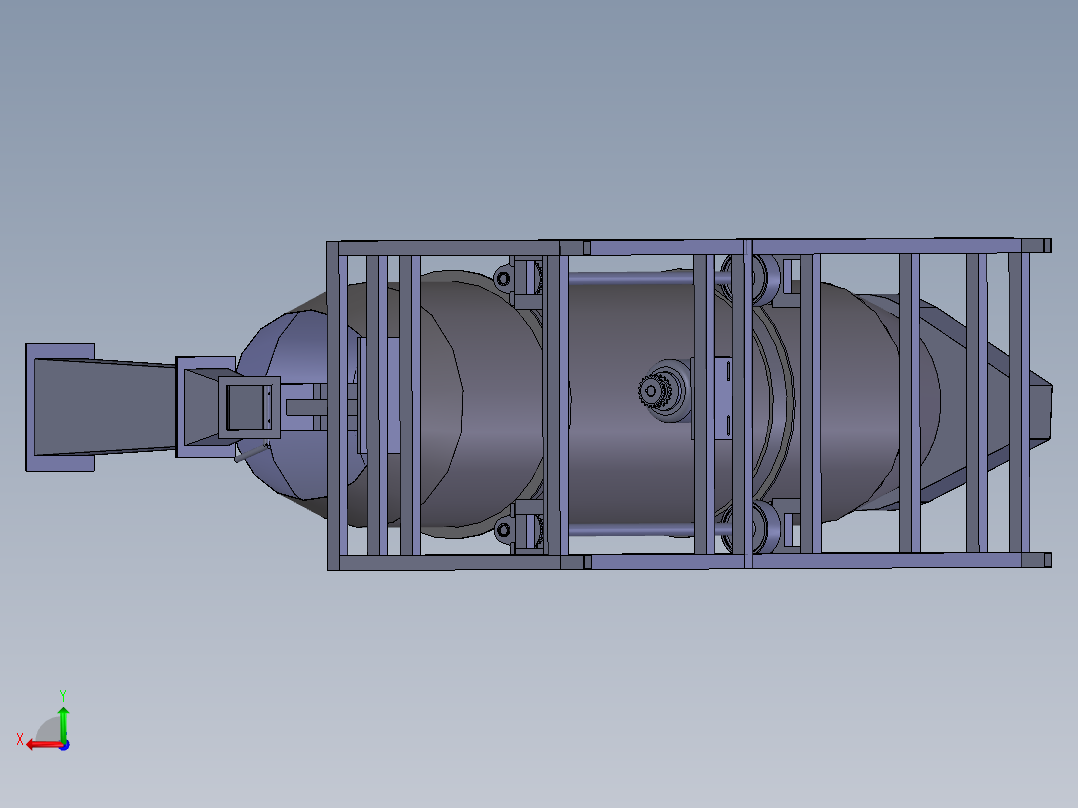 食品调味罐后视图