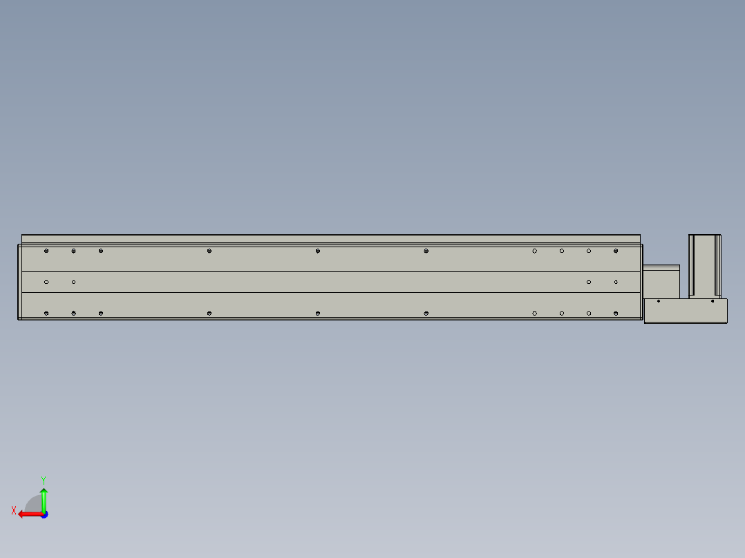 威洛博VBF14-S850-BL后视图