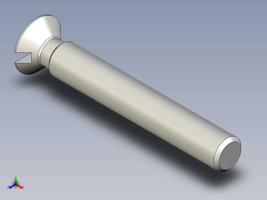 沉头螺钉-Slotted_BOLT-M6-L42_37-10-2x2-45.stp