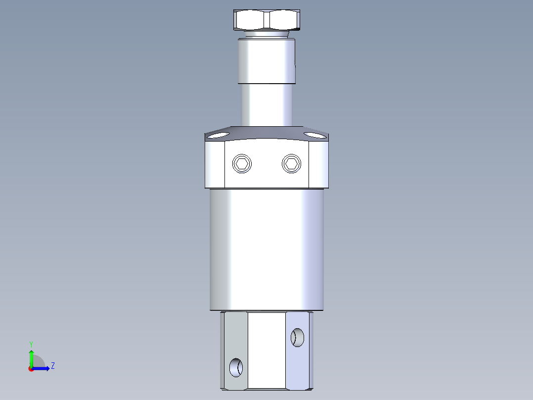 KOSMEKLHA0550-GRN多系列多零件图纸模型左视图