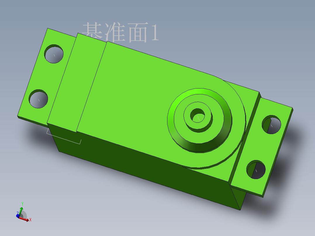 舵机（不含虚轴）