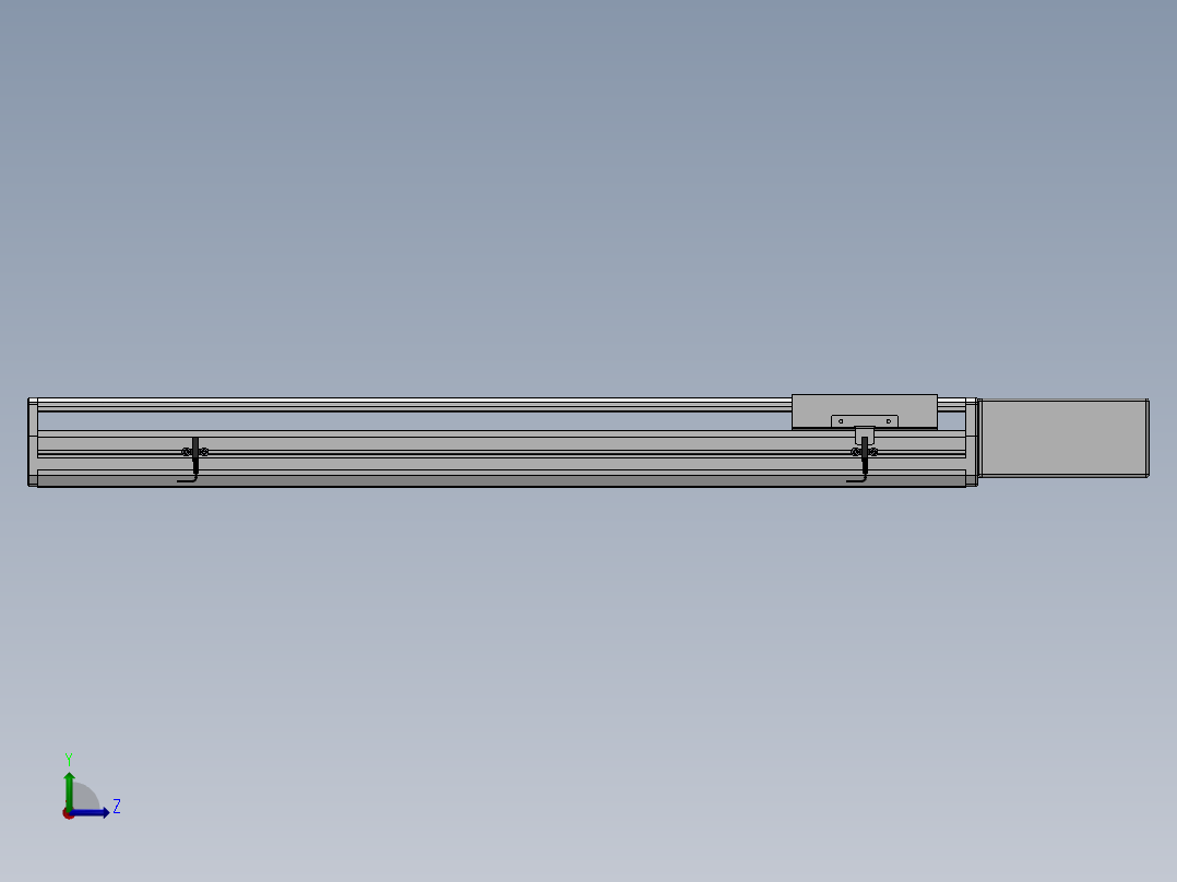 精密模组MT170-L125-700-L-M75-C4左视图