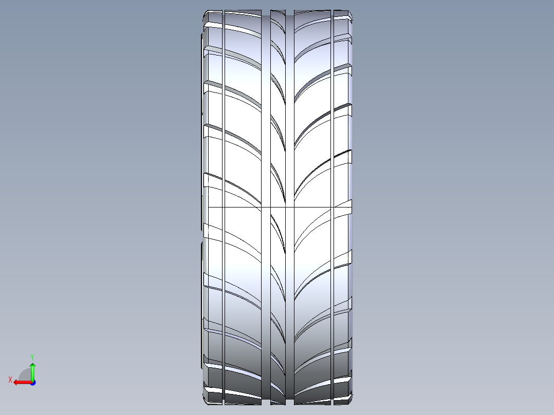 兰博基尼轮毂后视图