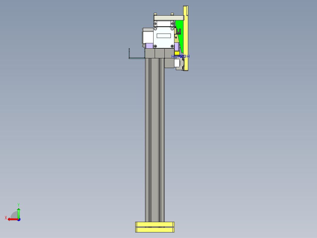 组装、检测、涂油全工序自动化后视图