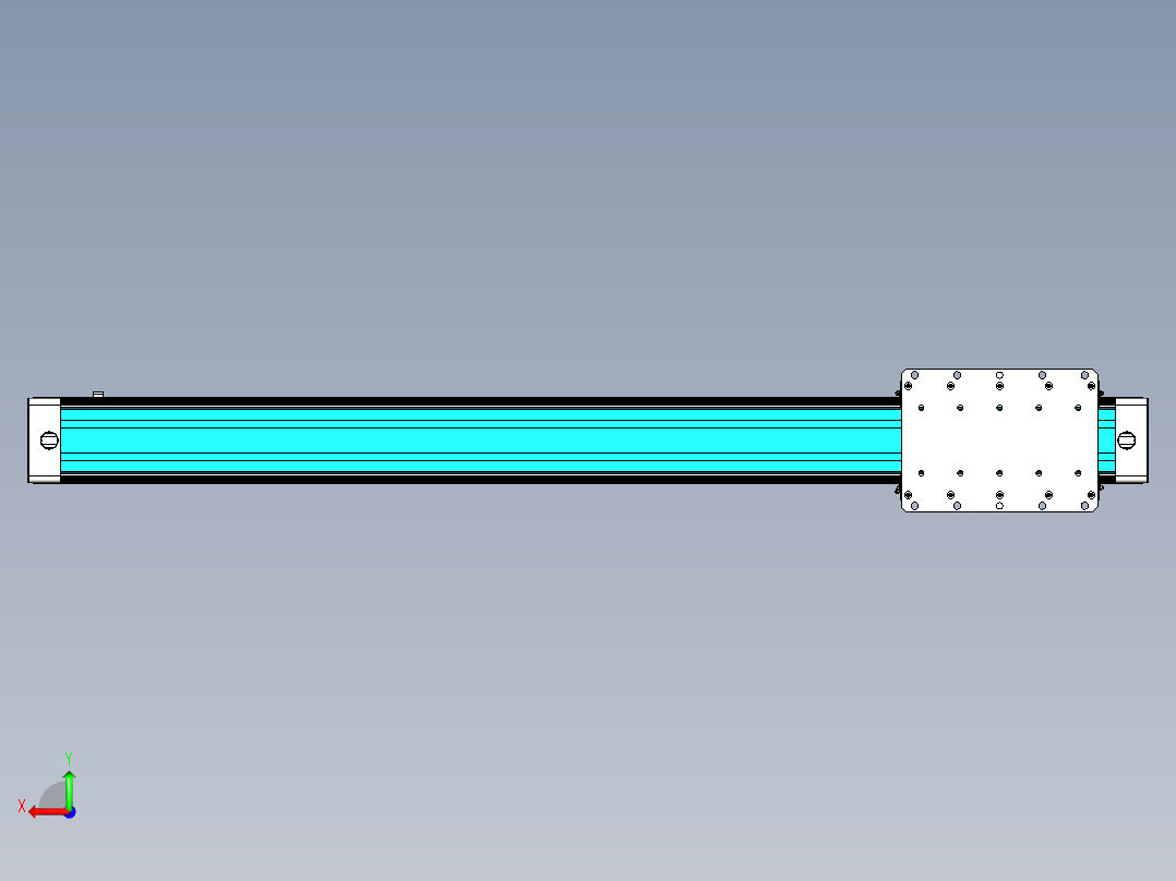 威洛博VG 系列模组VG10Z-L50π-S1260-BC-ZP75B-C3-K后视图