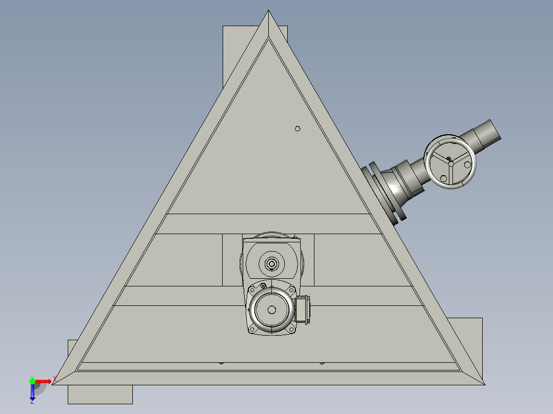 发酵罐矿浆浮选槽俯视图