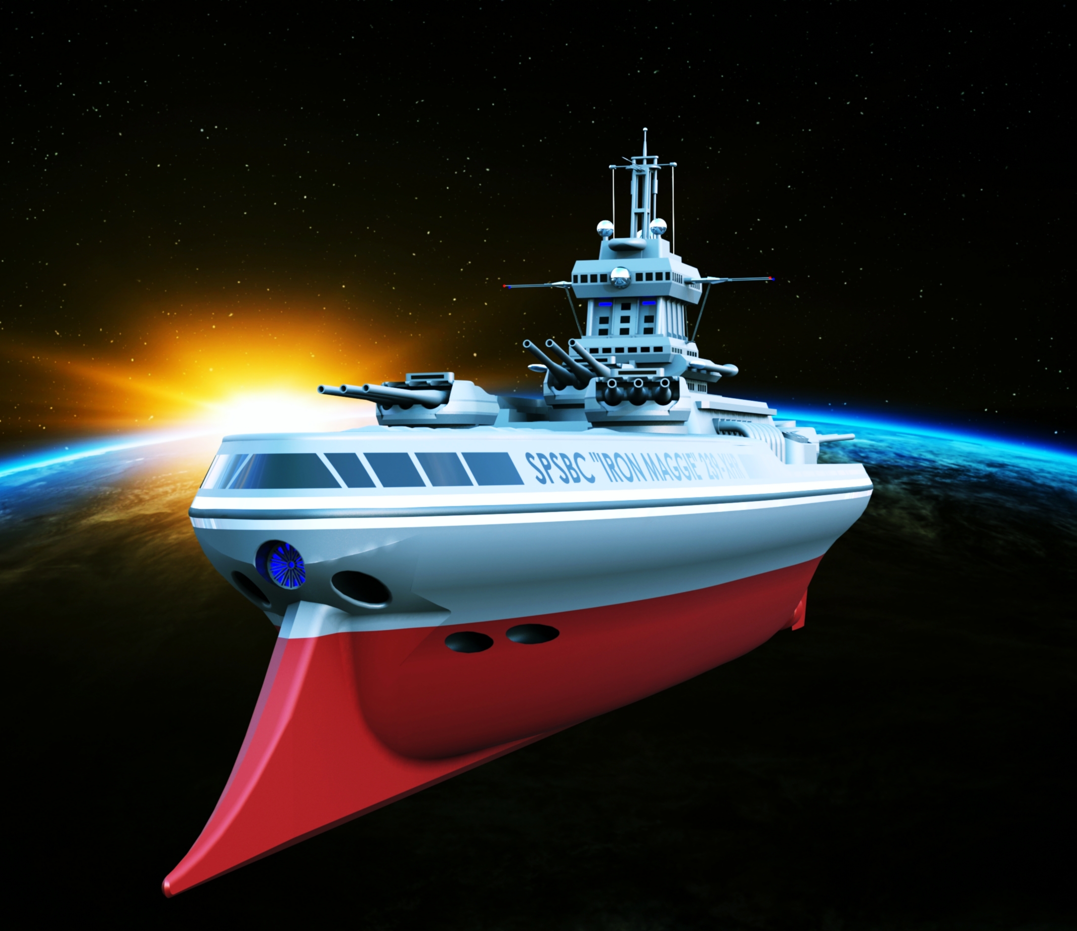 宇宙飞船科幻