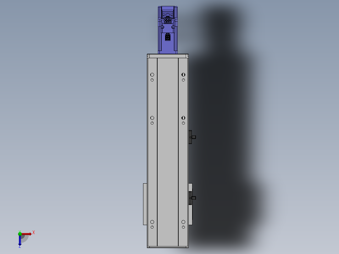 精密模组MY80S-T10-150L-P10B-BC-C4俯视图