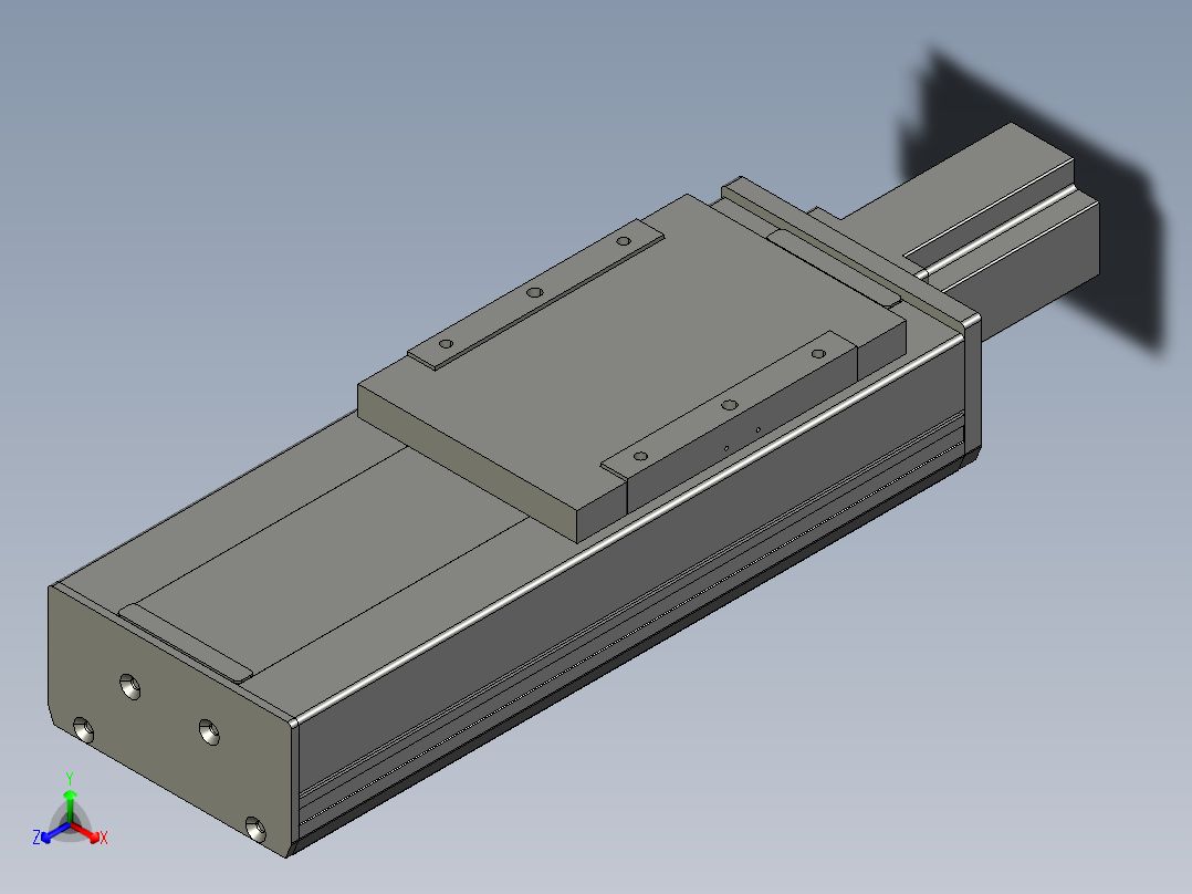 直线模组LHC17-S150-M设计图纸