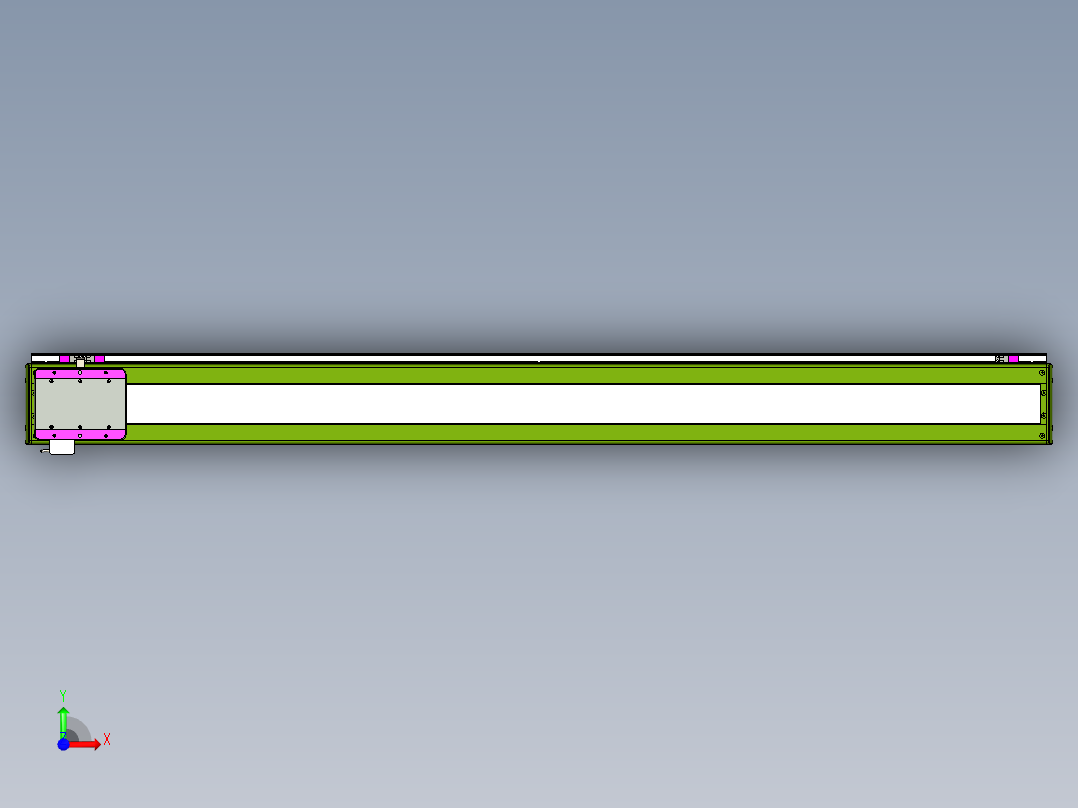 威洛博LC系列3d模型模组LC14S1Y-S1600前视图
