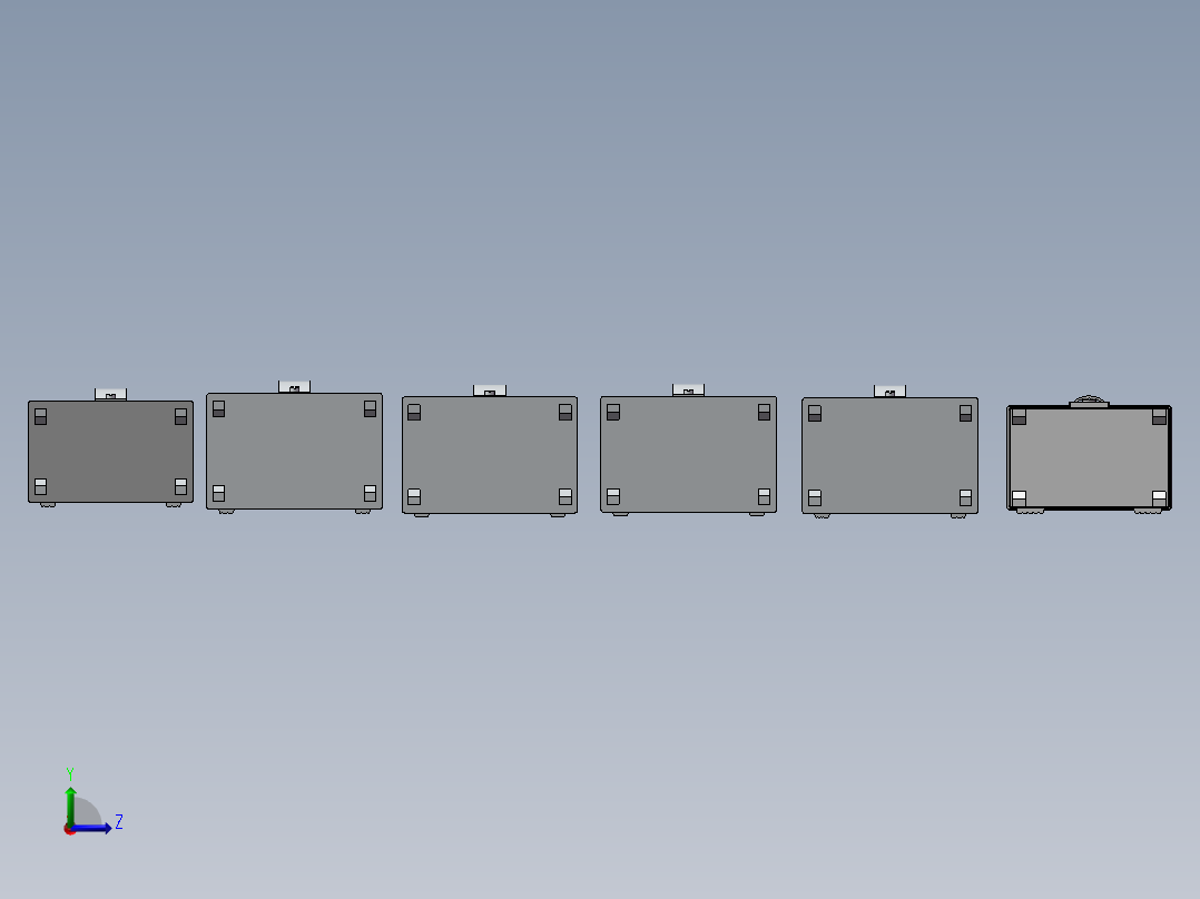 稳压电源6款左视图