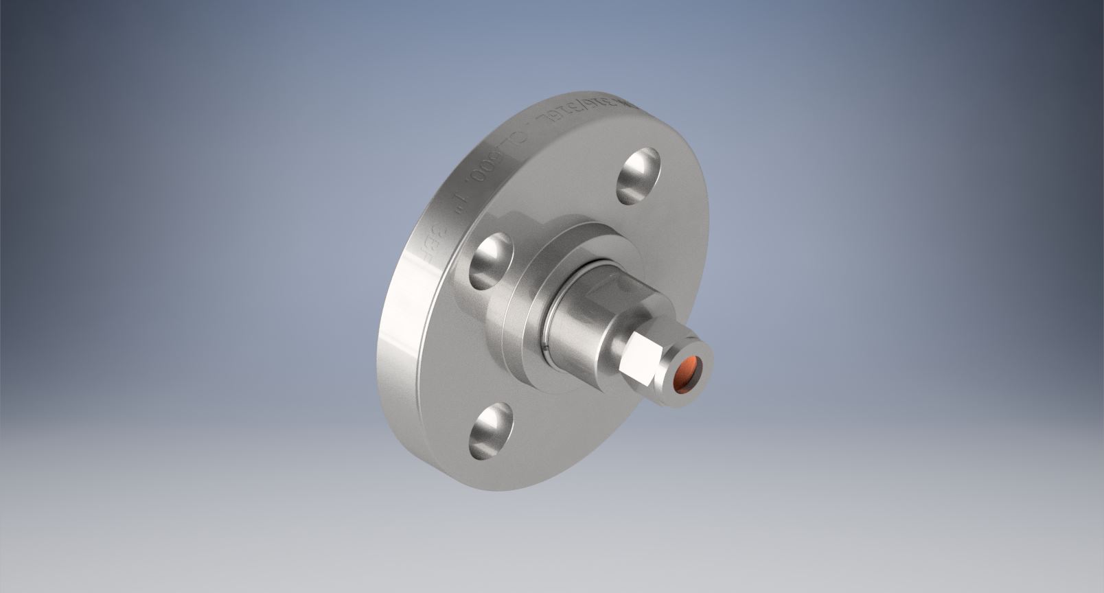 不锈钢ANSI法兰适配器，1-2英寸