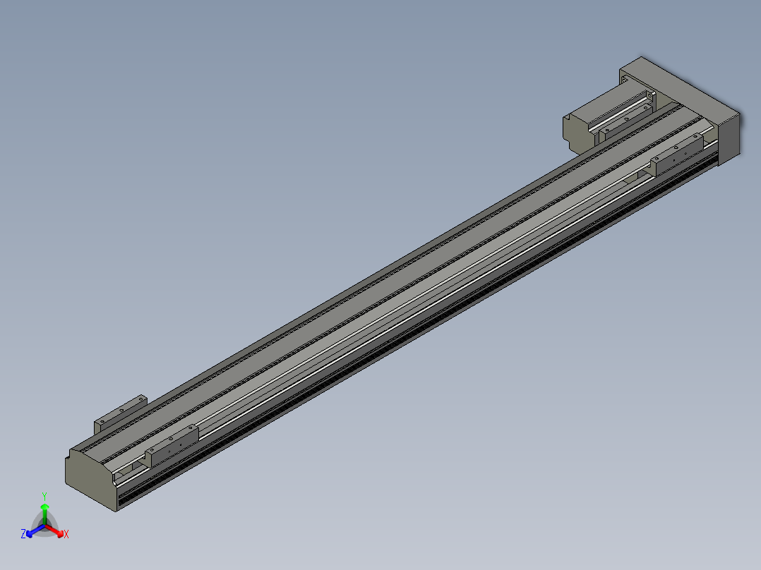 直线模组LHAT10-CA-S950-L-C3设计图纸