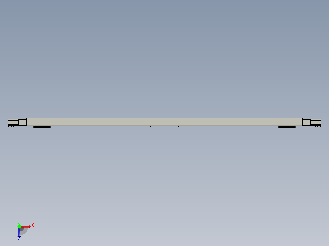 威洛博双电机滑台-VC14D2-S1000-BC-P40-C6俯视图