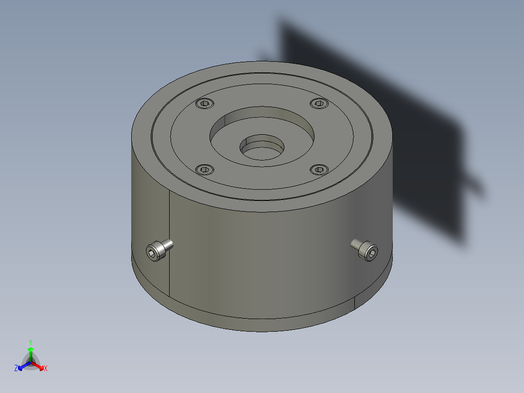 激光水辅助喷头-20-946640正等轴测图