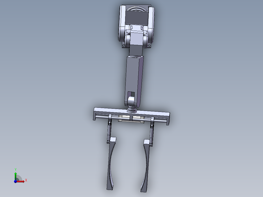 简易机械手前视图