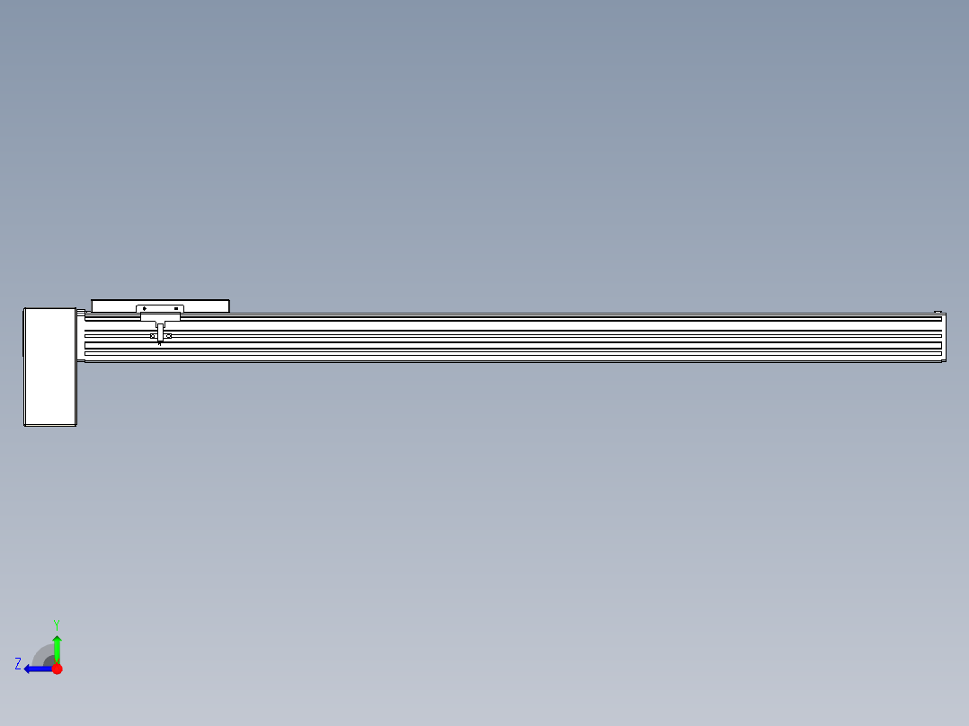 同步带全封闭直线模组TPA-HCB-120D-90-L850-RP-Y-P40-N3右视图