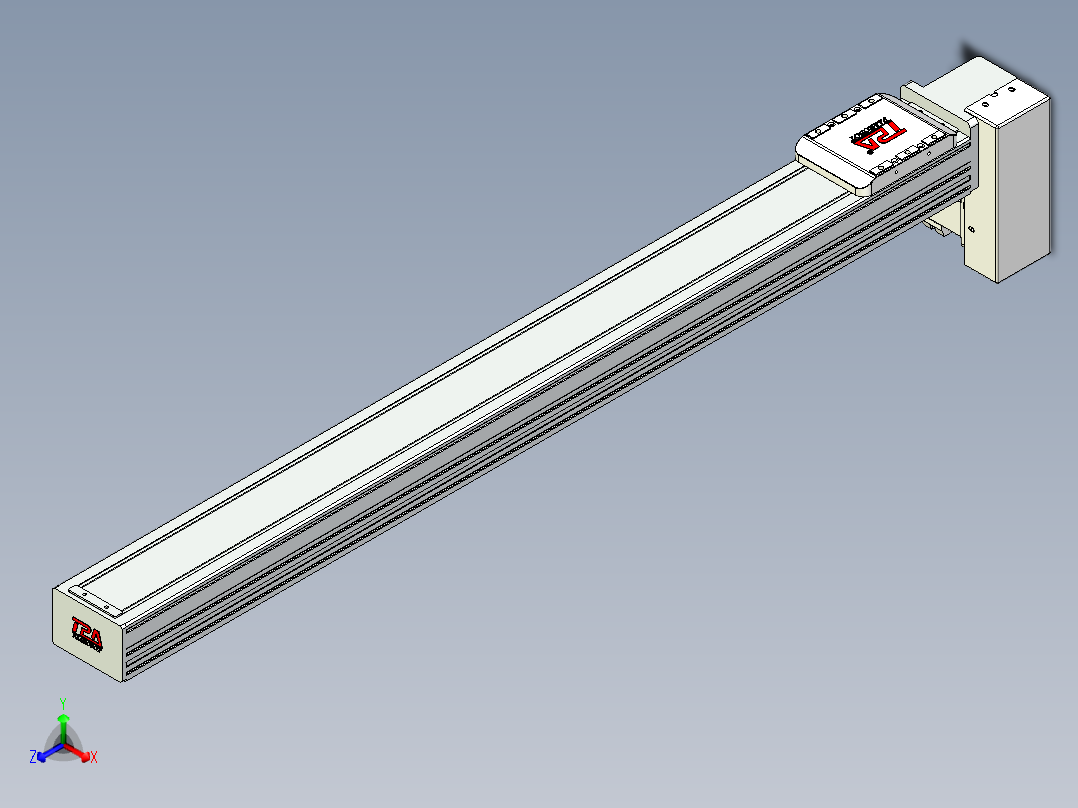 同步带全封闭直线模组TPA-HCB-85D-90-L850-LP-Y-P20-N3