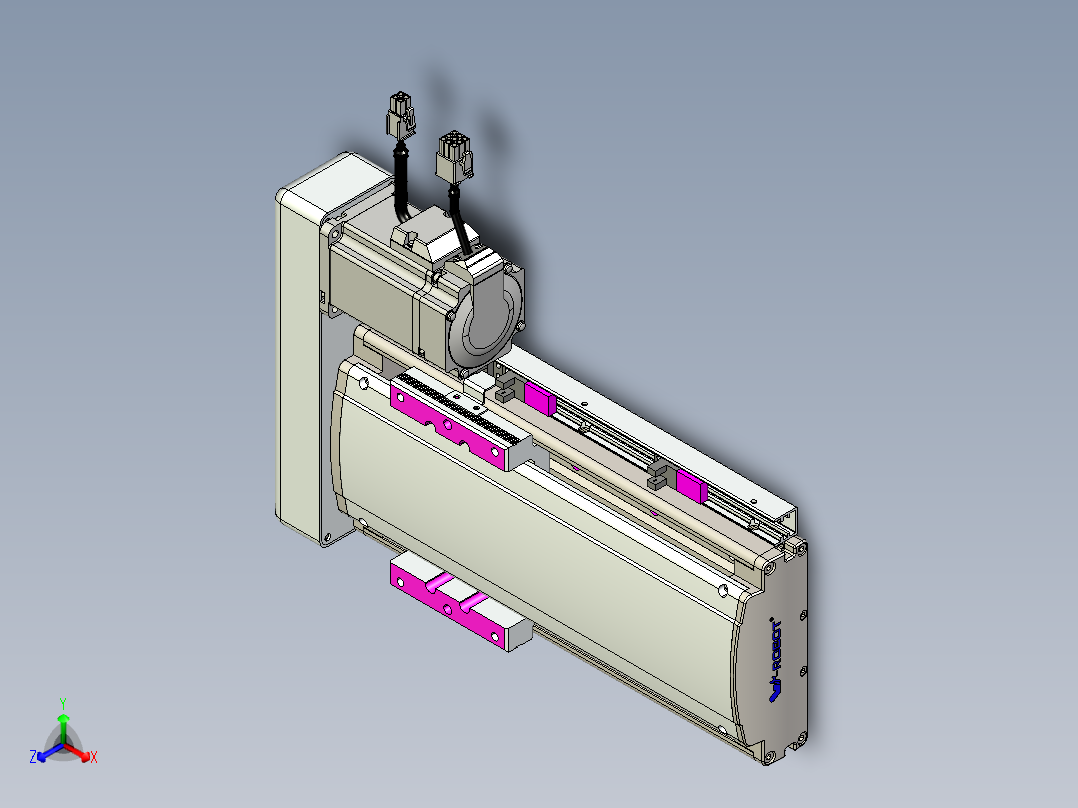 威洛博QF13-Lxx-C-S120-BR-ZP40-C3正等轴测图