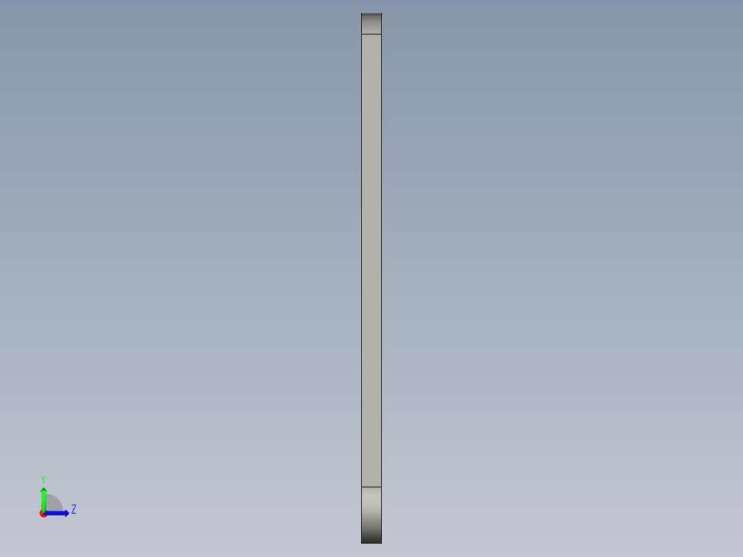 基恩士LV-H300bracket2_kc图纸模型左视图