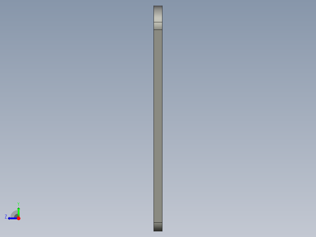 基恩士LV-H300bracket2_kc图纸模型右视图