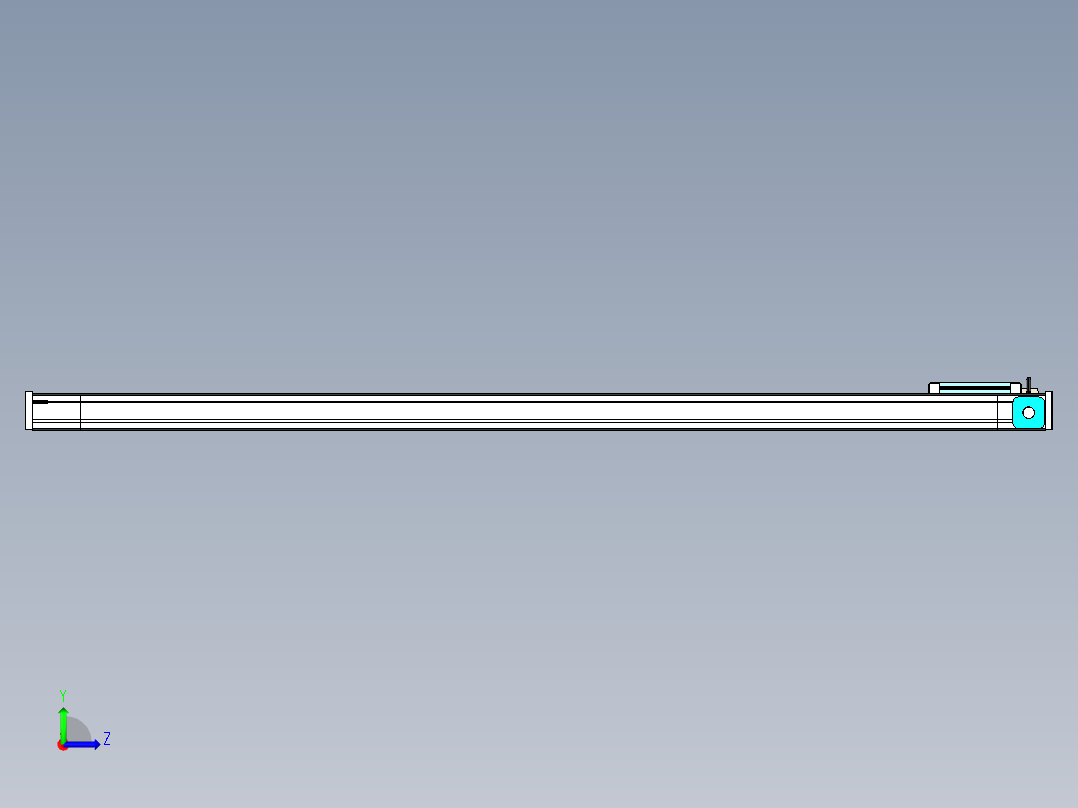 欧规系列-LB6A-L130-S1550-BL-ZP40-C3左视图