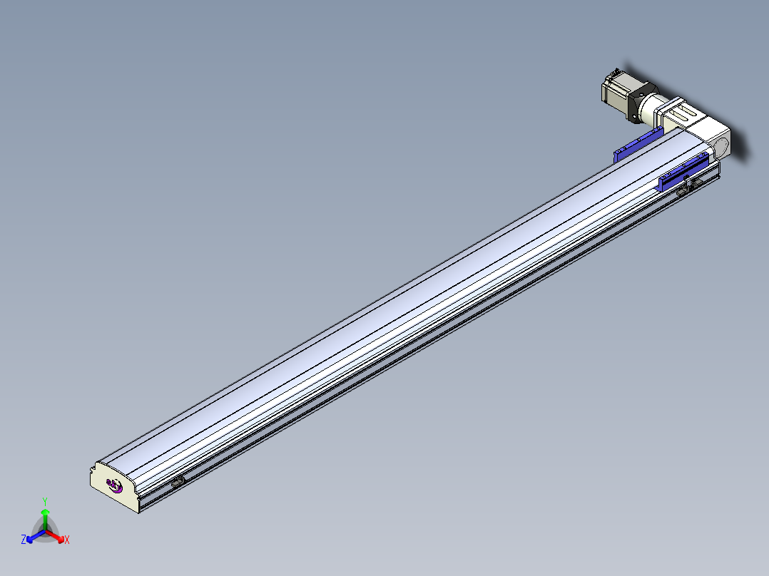 同步带滑台-半封闭B17-L100-S1750-L-P75-D3-N3