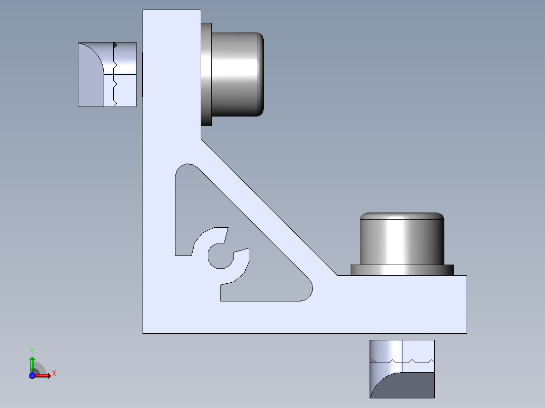 铝型材及其附件3.31.50.40.40.ST左视图