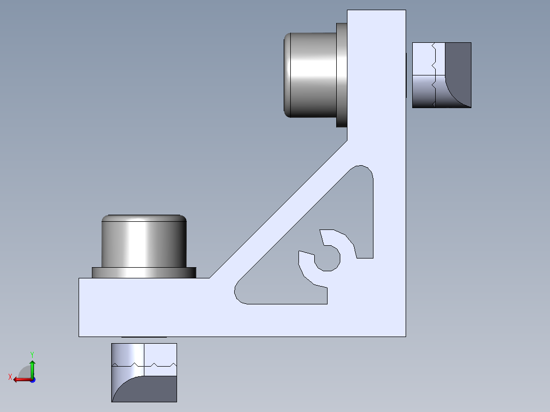 铝型材及其附件3.31.50.40.40.ST右视图