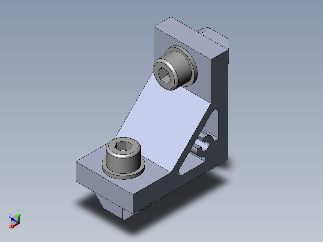 铝型材及其附件3.31.50.40.40.ST正等轴测图