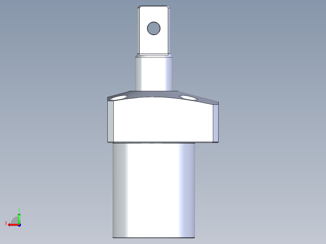 KOSMEKLHA0400-Sx-P_R02多系列多零件图纸模型后视图