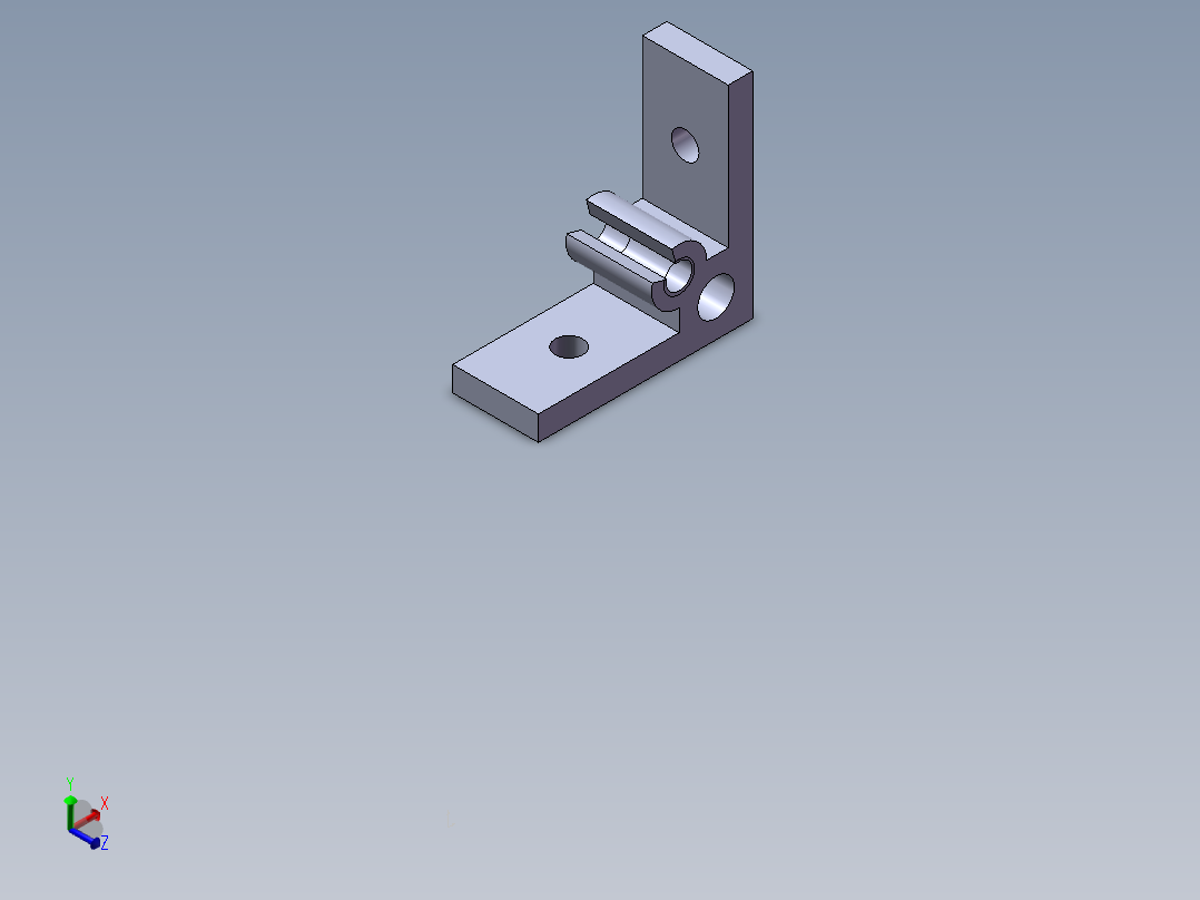 铝型材及其附件3.31.35.20.20.M5.SLDPRT正等轴测图