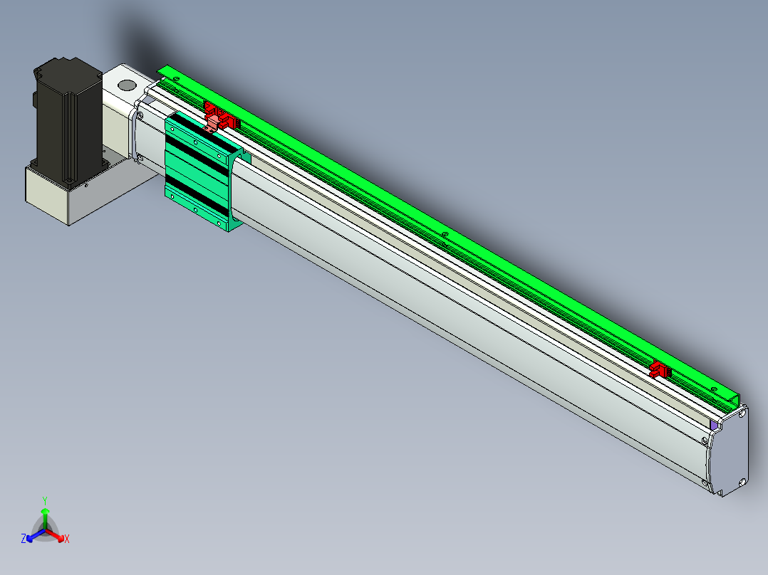 威洛博VBF10-L45-S650-BLU-P40-C4正等轴测图
