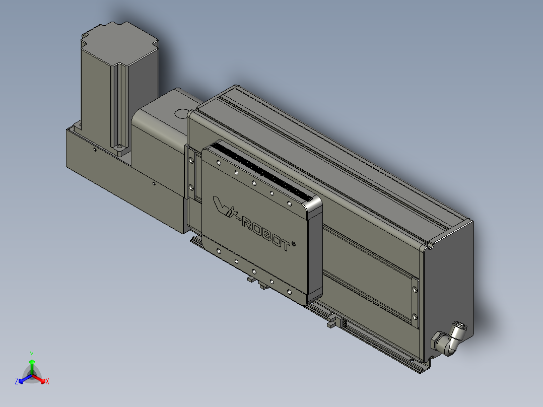 威洛博VBC17-S100-BL-P75正等轴测图