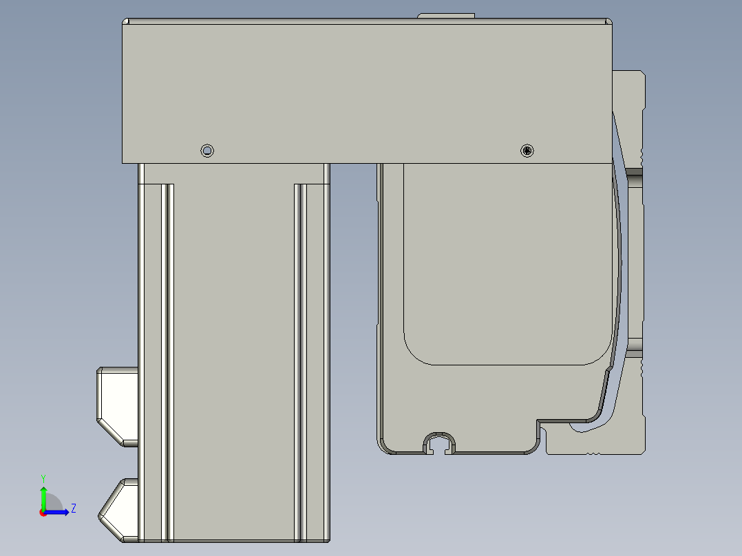 威洛博VBF12-S450-BRD左视图