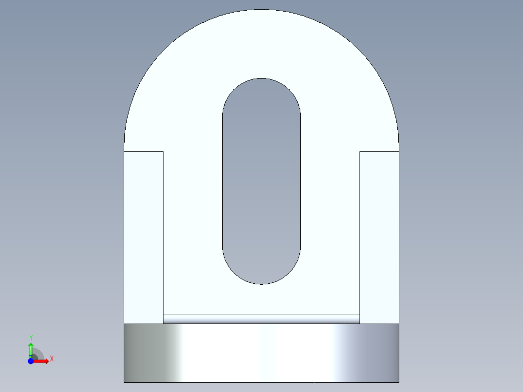 型材-BR 8 OR 10 SLOT TILTING BRACKET KJN515547前视图