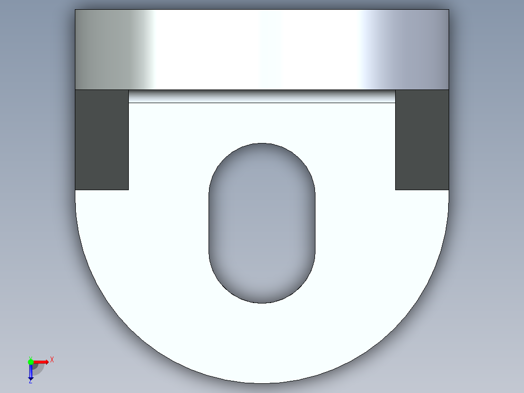 型材-BR 8 OR 10 SLOT TILTING BRACKET KJN515547俯视图