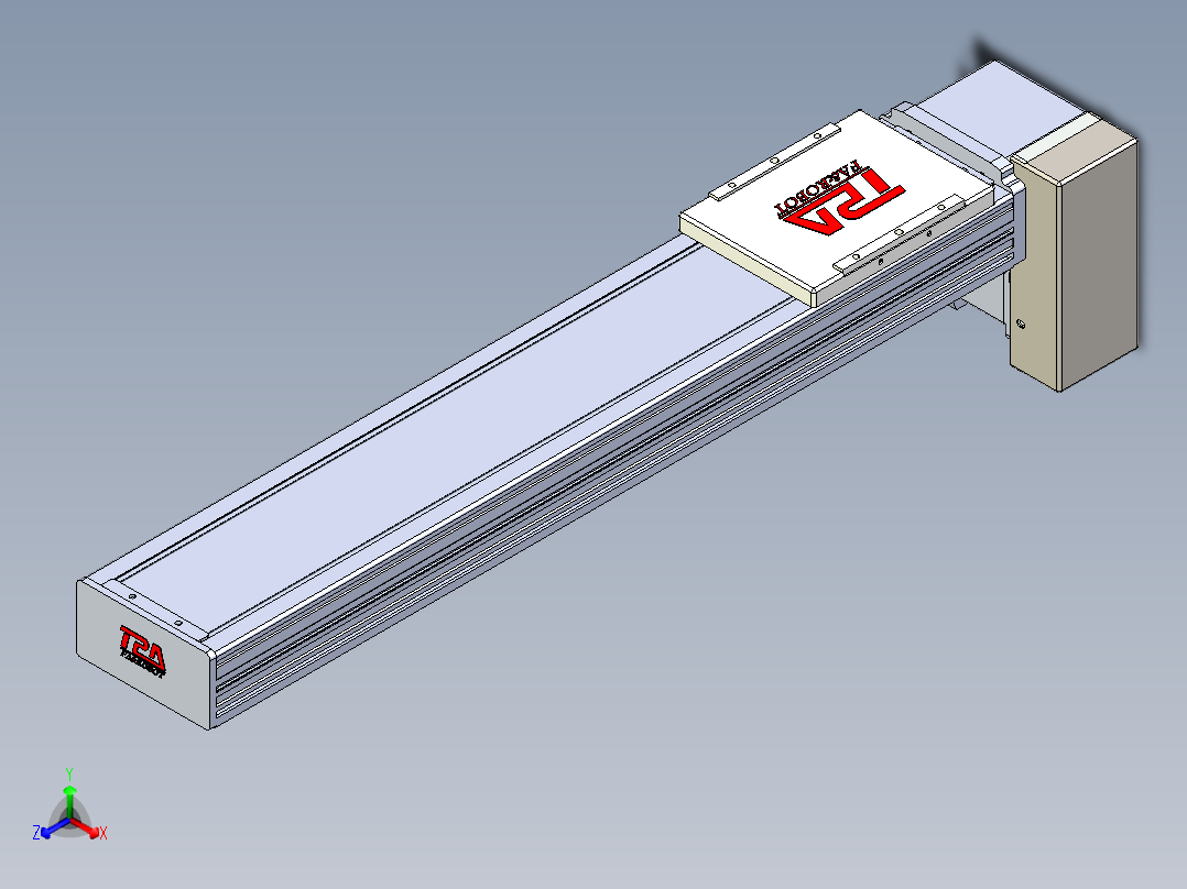 同步带全封闭直线模组TPA-HCB-110D-90-L450-LP-Y-P40-N3