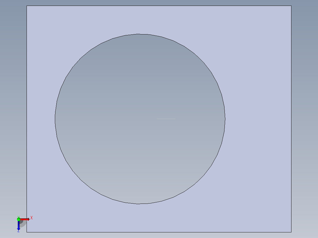 S33 电机座俯视图